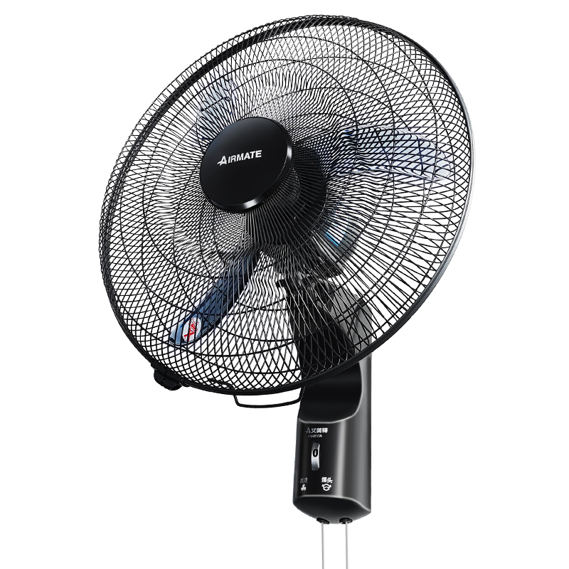 艾美特壁扇壁挂式电风扇挂墙壁18寸家用挂壁式摇头商用墙挂墙风扇 18