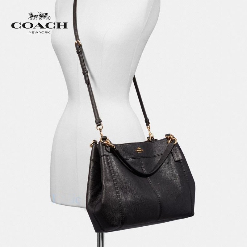【直营】COACH 蔻驰 Lexy系列女士软质牛皮小号单肩包手提包斜挎包Coach女包 F23537