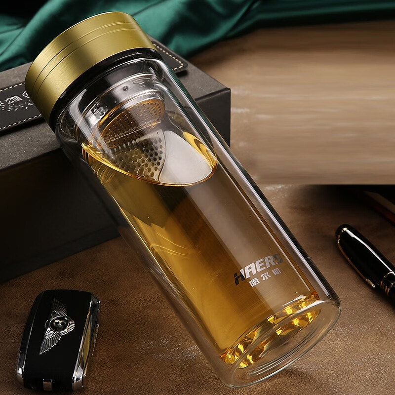 哈尔斯玻璃杯多款式多容量可选 LBL-W-300-5紫色300ml高清大图
