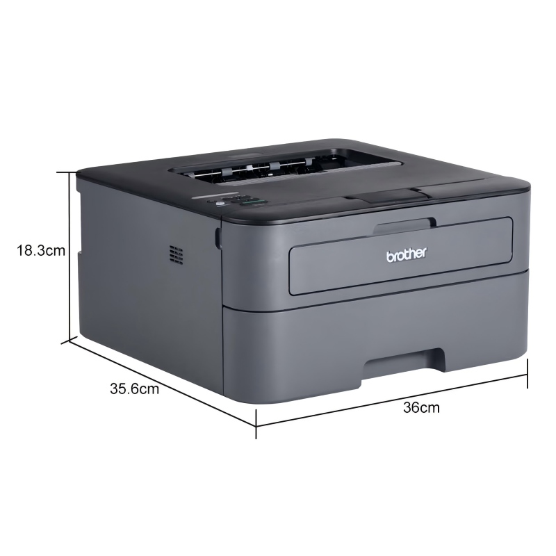 兄弟HL-2560DN传真一体机 黑白激光双面打印机 家用办公商用企业学生卷子作业高清大图