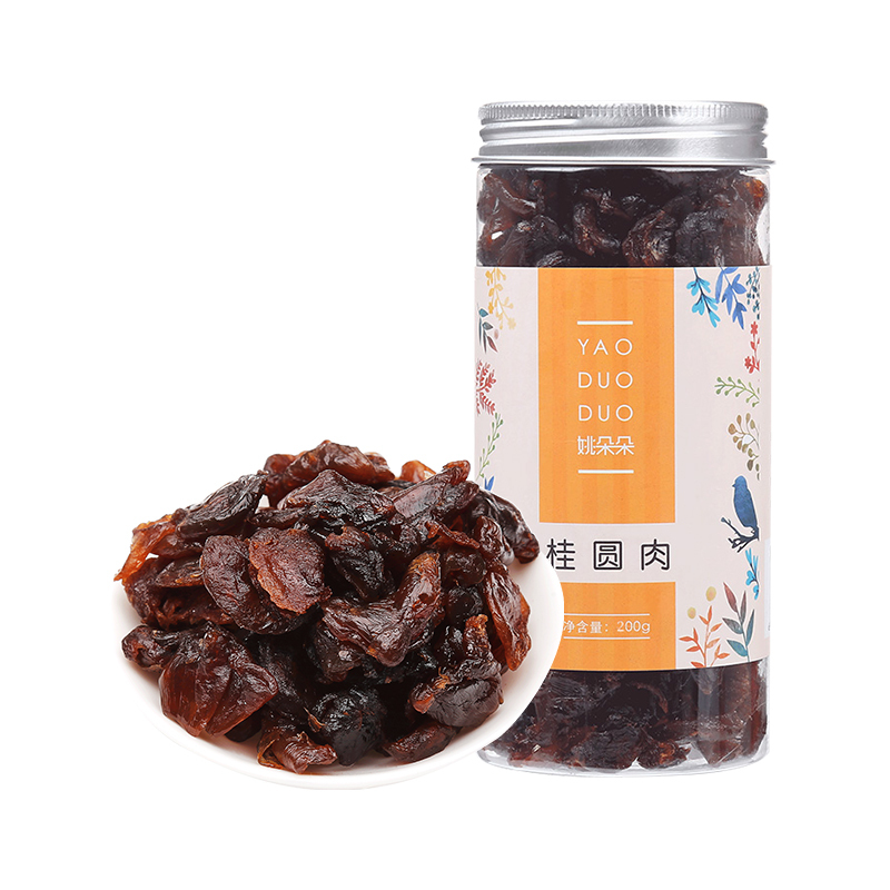 姚朵朵桂圆肉200g 罐莆田特产龙眼肉干无核龙眼肉干货