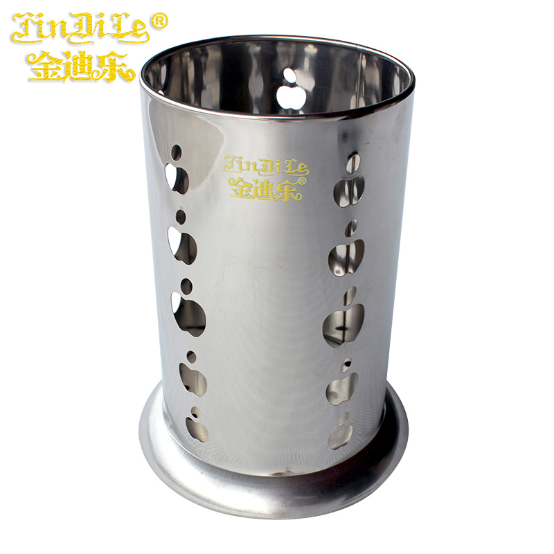 金迪乐不锈钢筷子盒沥水筷子架筷子筒 KZT1215A/个