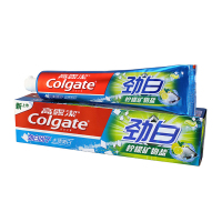 高露洁(Colgate)劲白柠檬矿物盐牙膏180g