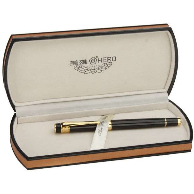 英雄 55 黑丽雅宝珠笔 学生办公用签字笔高清大图