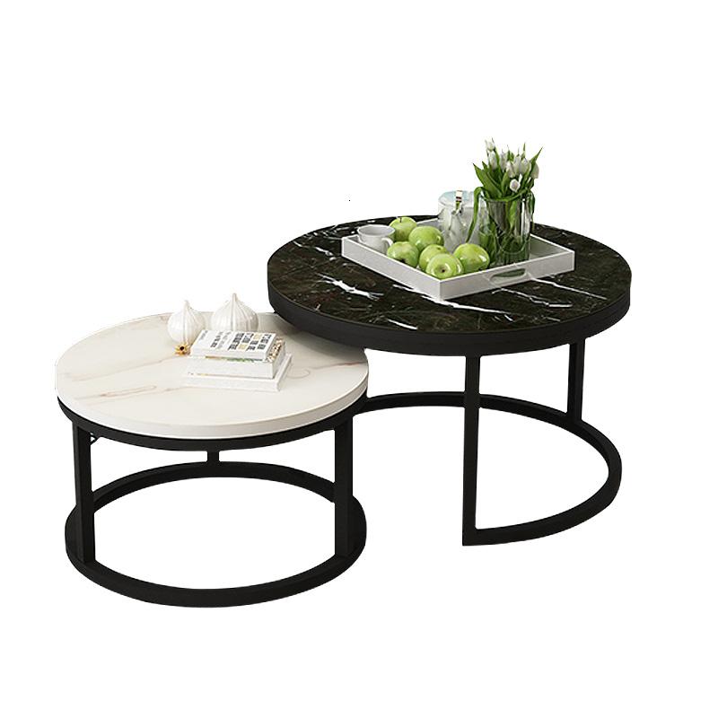 钢化玻璃圆形小茶几