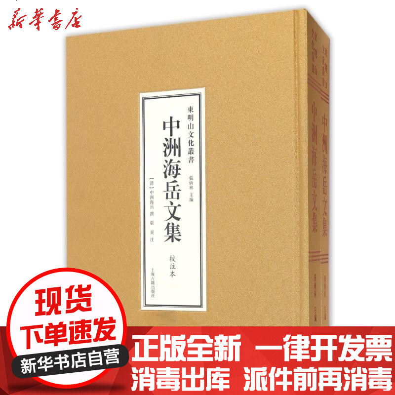 中洲海岳文集 全二册 东明山文化丛书 张炳林 清 中洲海岳撰张昊注著 摘要书评在线阅读 苏宁易购图书