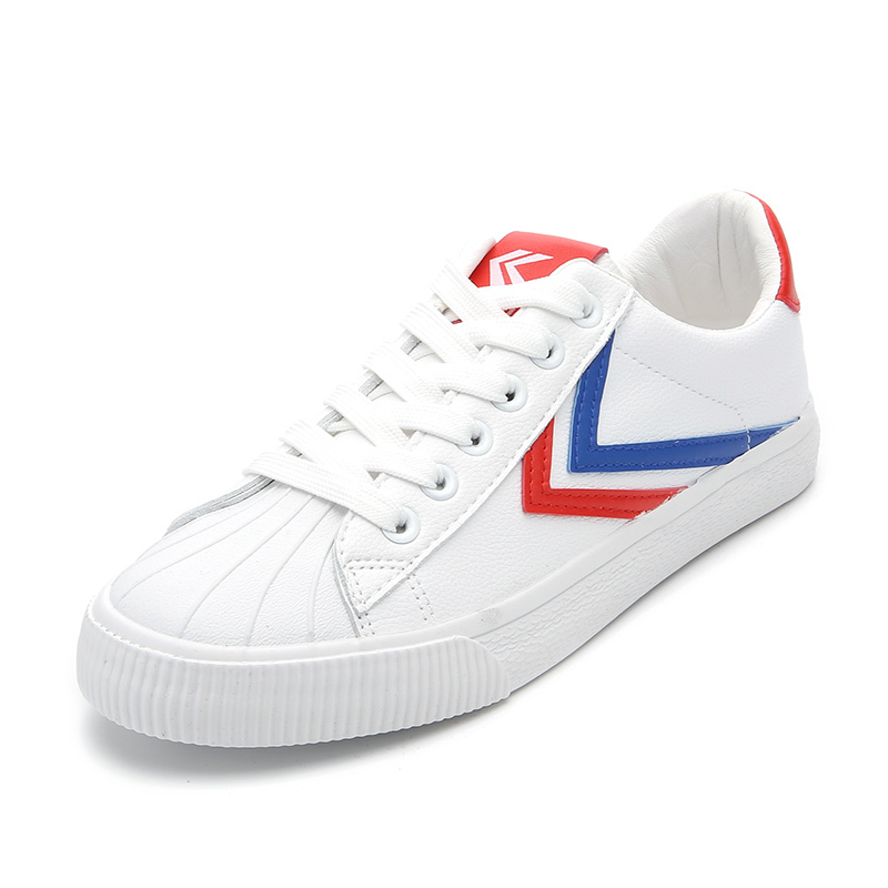 feiyue/飞跃运动鞋韩版百搭休闲鞋情侣ins街拍小白鞋板鞋