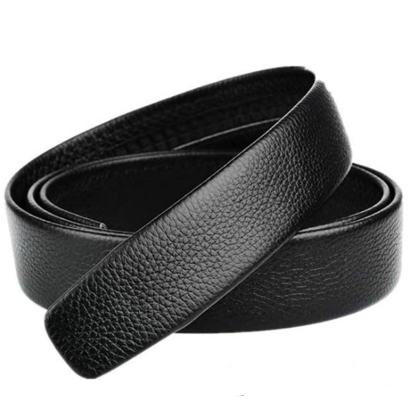 盛世尼曼男士上班皮带扣裤带中青年商务腰带韩潮休闲时尚简约黑色皮带
