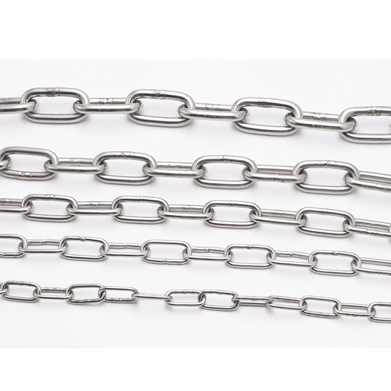 蒙企智品304不锈钢链条长环高清大图