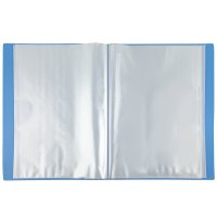 齐心(COMIX)PF40AK 40页 A4 资料册 蓝色