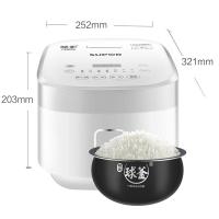 苏泊尔智能电饭煲3L升家用ih球釜多功能迷你小电饭锅1-2-3-4个人 白色 1-4人 全国联保