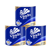 维达(Vinda) 卷纸蓝色经典四 层200g*10卷卫生纸
