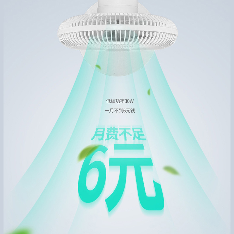 赛亿(Shinee)电风扇落地扇 家用办公室台立升降式静音可摇头非遥控六风叶电风扇FS-N9-D(定时延长线款)