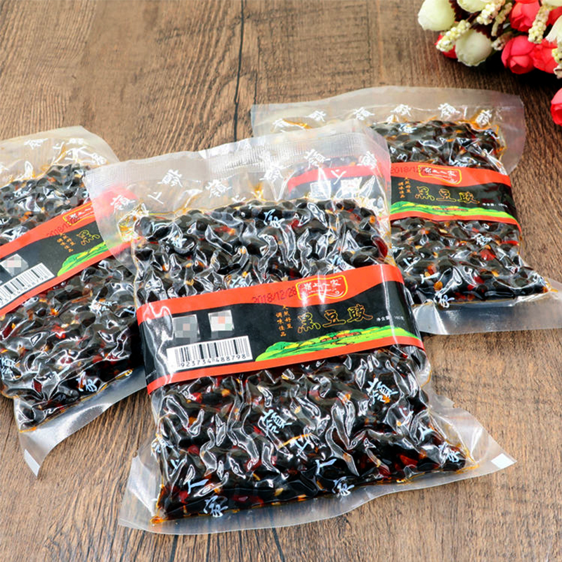 农家手工自制下饭菜黑豆豉酱160g
