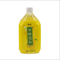 康师傅水蜜桃鲜果橙冰红茶茉莉蜜茶冰糖雪梨1000ml*2瓶饮料 茉莉清茶4瓶