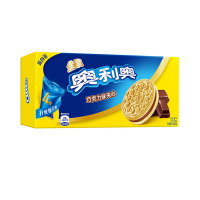 奥利奥(OREO) 夹心饼干 零食 金装巧克力味194g