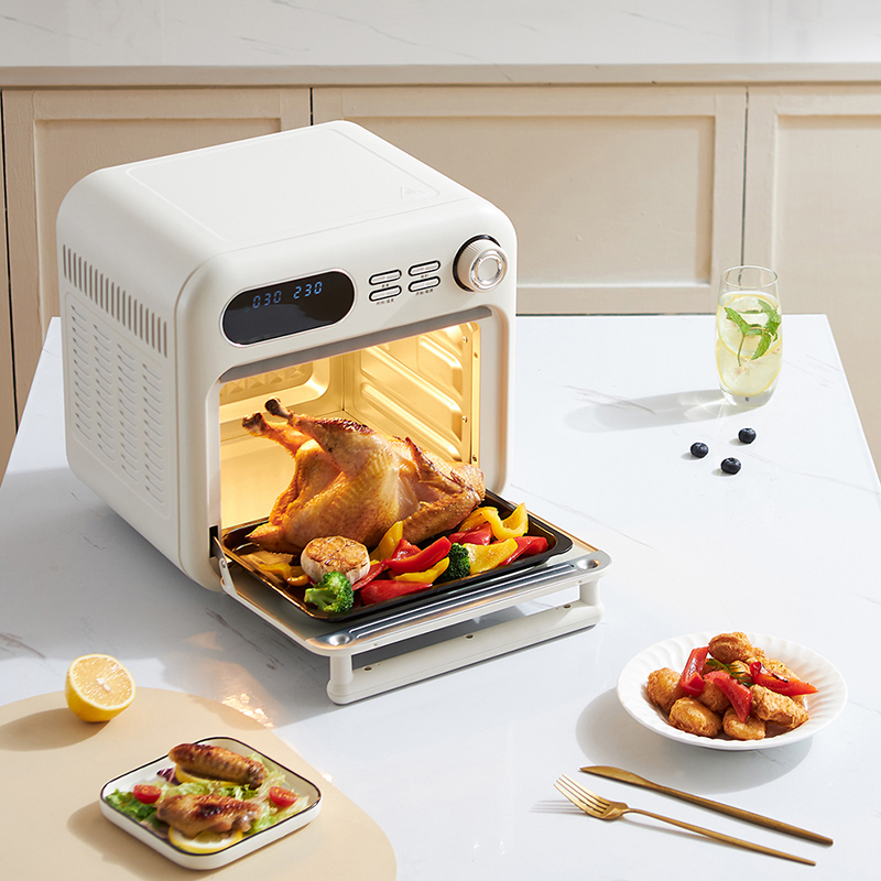 施耐德 空气炸烤箱SWK-XKL01 珍珠白 18L高清大图