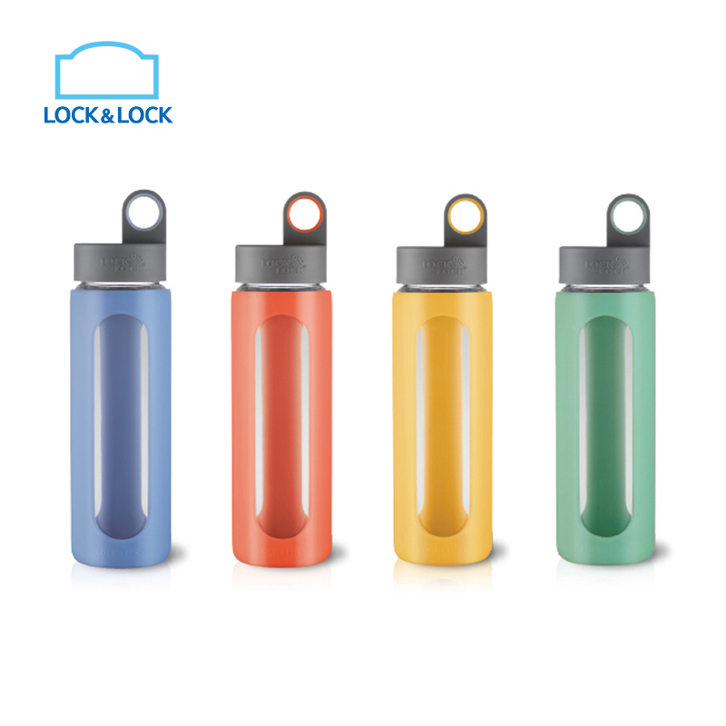 乐扣乐扣（lock&lock） 510mL 玻璃水杯 LLG933高清大图