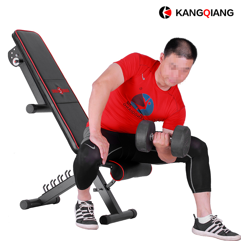 BODYLONGER哑铃凳BK-Q2仰卧起坐板家用平凳健身器材多功能腹肌板