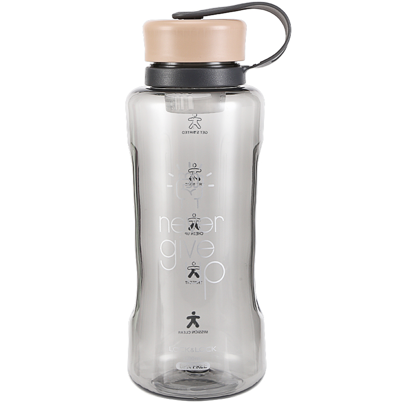 乐扣乐扣(LOCK&LOCK)大容量水杯塑料杯1500ml运动水杯Tritan材质ABF696