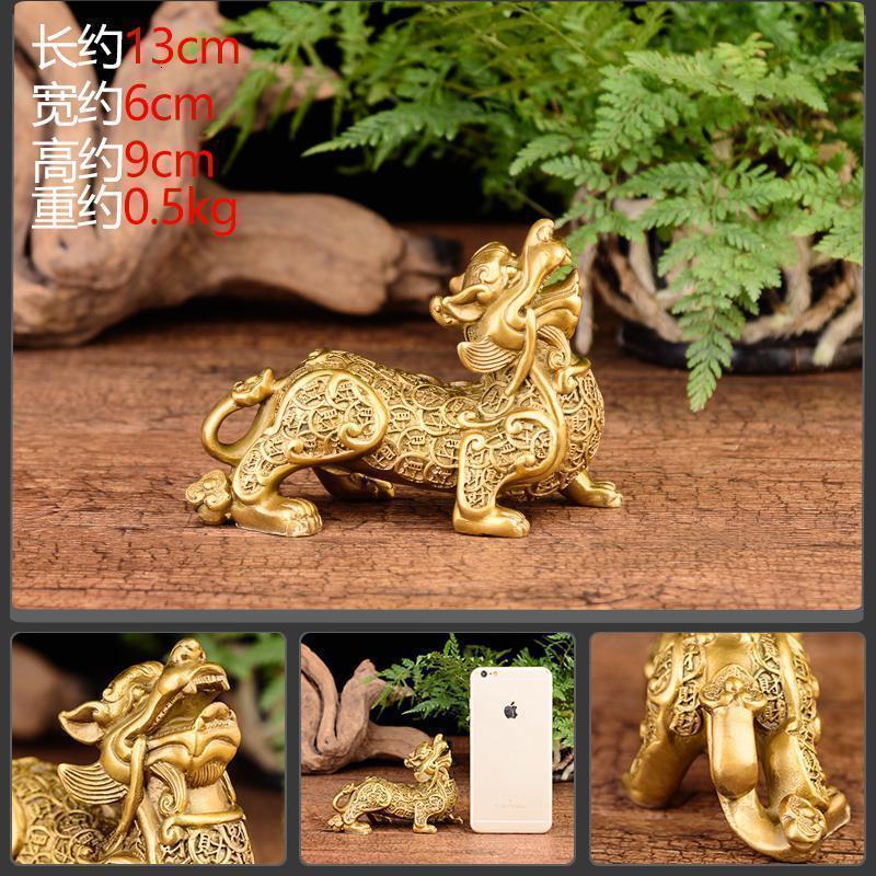 美帮汇貔貅摆件 办公室桌面装饰工艺品开业礼品霸貔貅大号高清大图