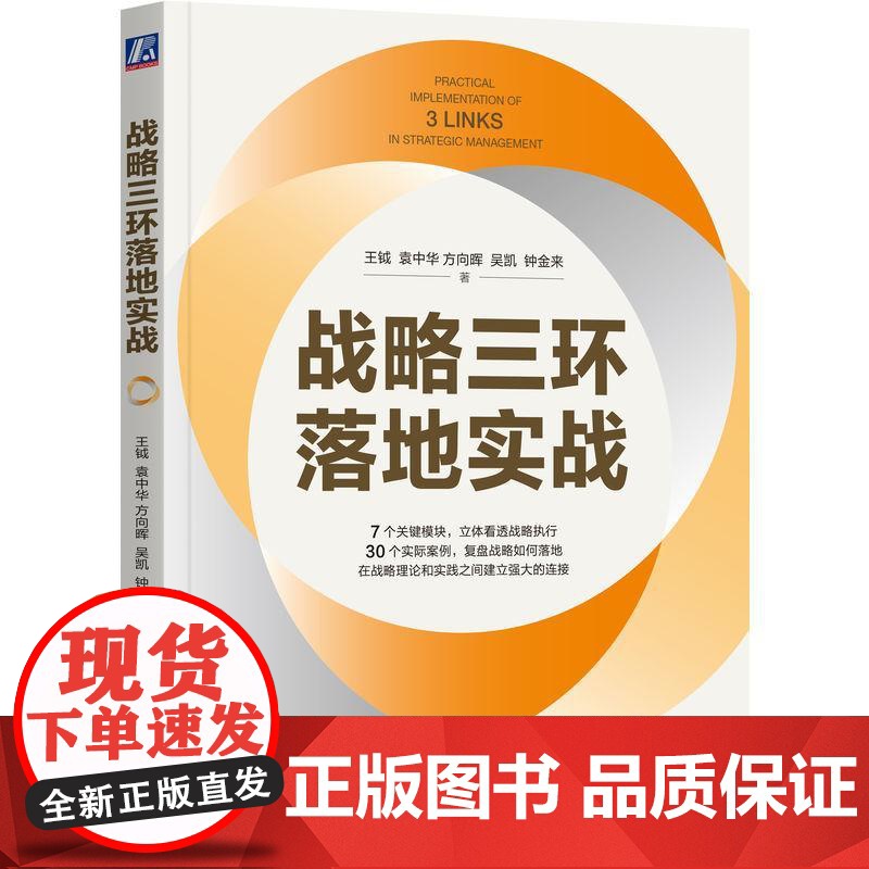 机工 战略三环落地实战 王钺 袁中华 方向晖 吴凯 钟金来高清大图