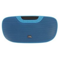 JBL SD-21 家居/户外便携式迷你插卡音箱/音响 FM收音机 屏幕显示 MP3播放器 可插U盘TF卡 蓝色