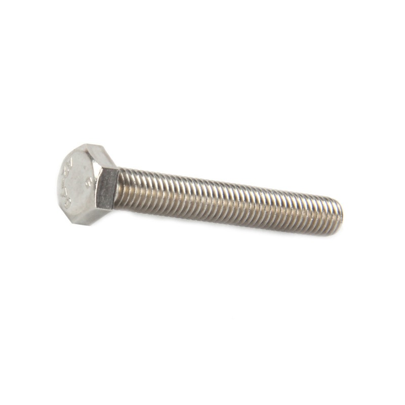 56235 304不锈钢外六角螺栓外六角螺丝六棱全牙螺丝钉 M8*40mm (20只装)装)