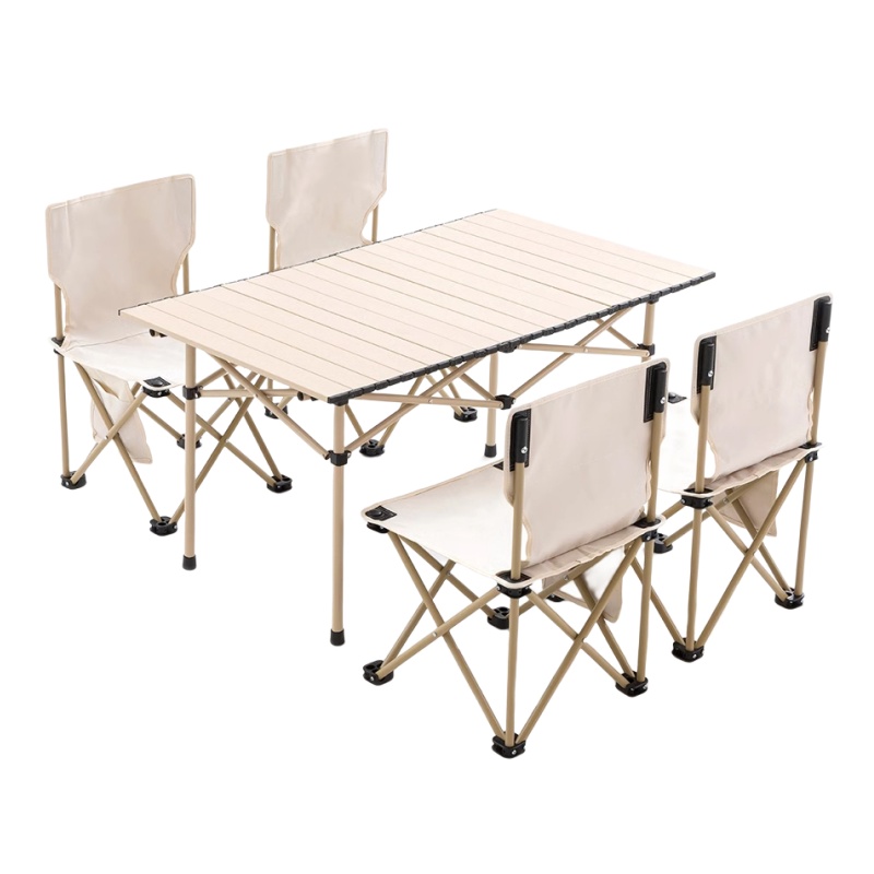 悦兴诚折叠长桌一桌4椅套高清大图