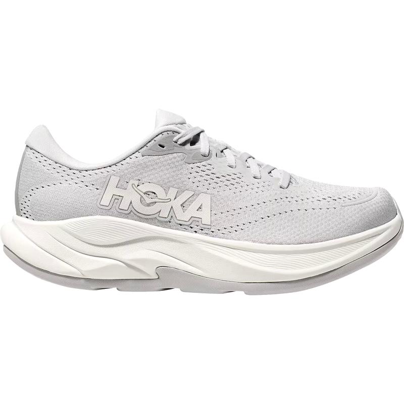 HOKA ONE ONE女款滑雪鞋宽版舒适透气跑步鞋增宽设计轻量缓震户外 Stardust/Cosmic_Grey 38.5