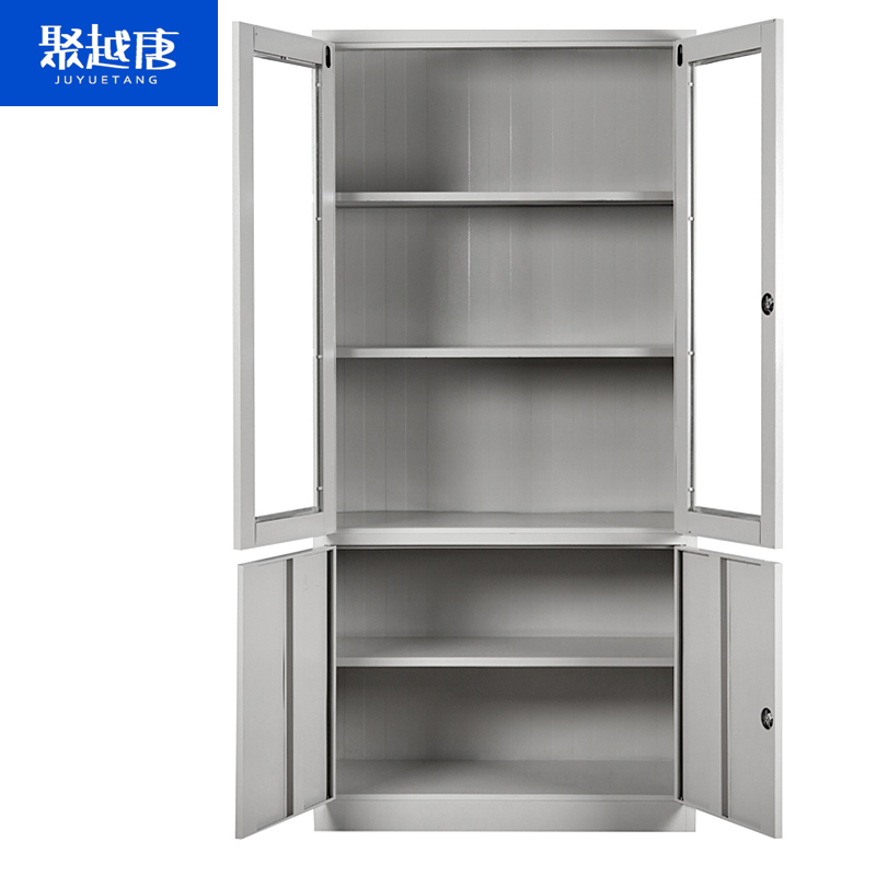 聚越唐(JUYUETANG)大器文件柜办公柜 850*390*1800 个高清大图