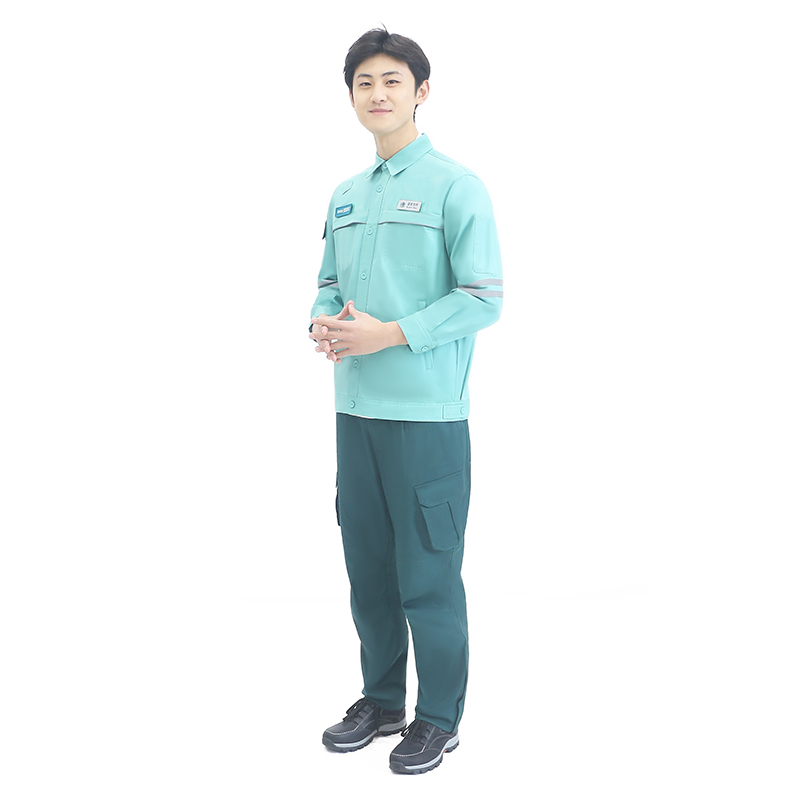 燕舞BD2AF2523218F2F建设检修版夏职业装150-195(计价单位:套)绿色高清大图