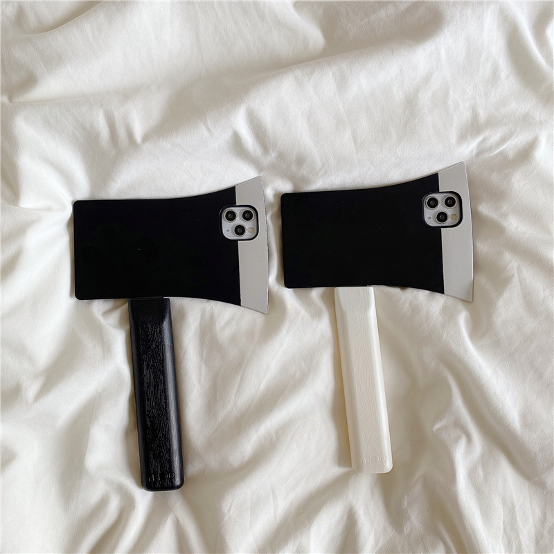 恶搞酷炫斧头造型适用于11promax苹果x手机壳xr/xsmax/iphone11女8