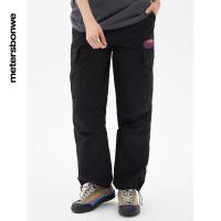 美特斯邦威狮子王联名工装长裤女新款潮流青春休闲裤棉女754579_38 26(100-110斤) 影黑