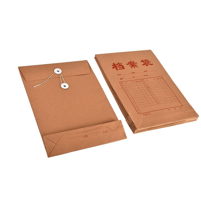 驰洛科 CLK2875 250g 4CM宽 牛皮纸档案袋 (计价单位:个)牛皮纸色高清大图