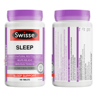 Swisse睡眠片睡眠（非安眠失眠药 褪黑素）矿物质澳洲进口保健品非安眠药失眠片睡眠100粒/瓶
