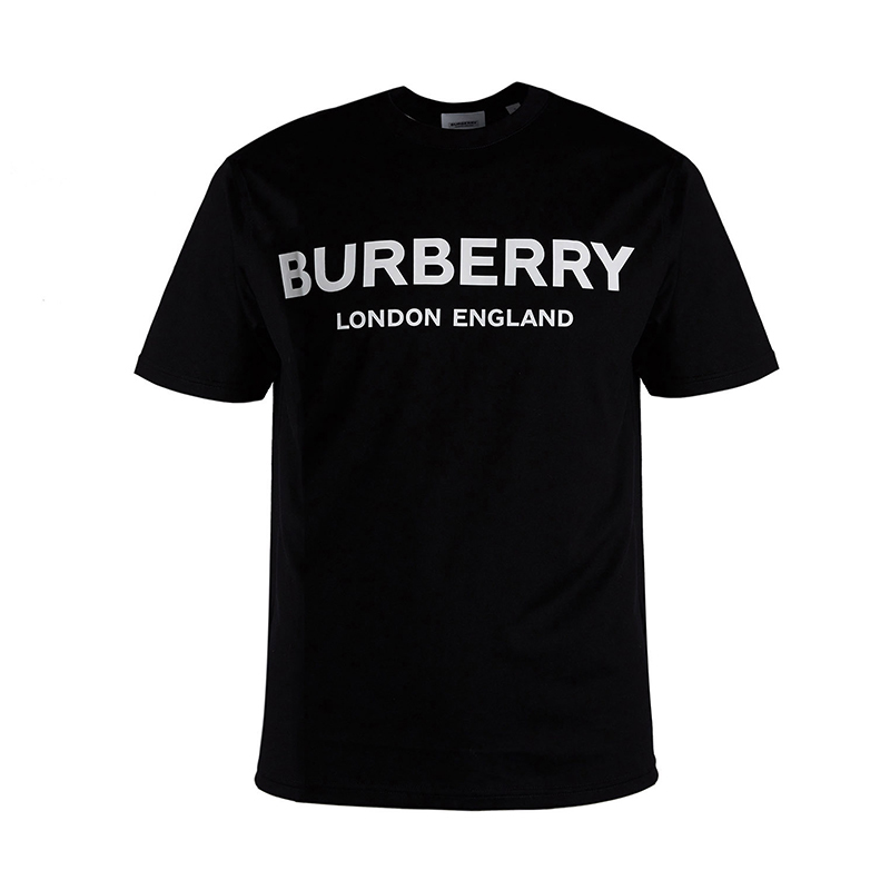 burberry博柏利巴宝莉t恤男短袖logo徽标英文字母图案打底衫8026016