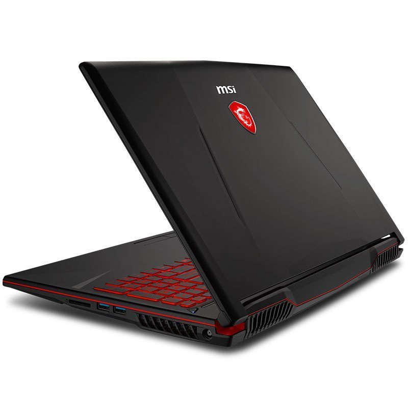 微星(MSI)GL63-417 15.6英寸游戏本学生笔记本电脑(I7-8750H 8GB 128GB+1TB GTX1060 6GB 赛睿红色背光键盘)