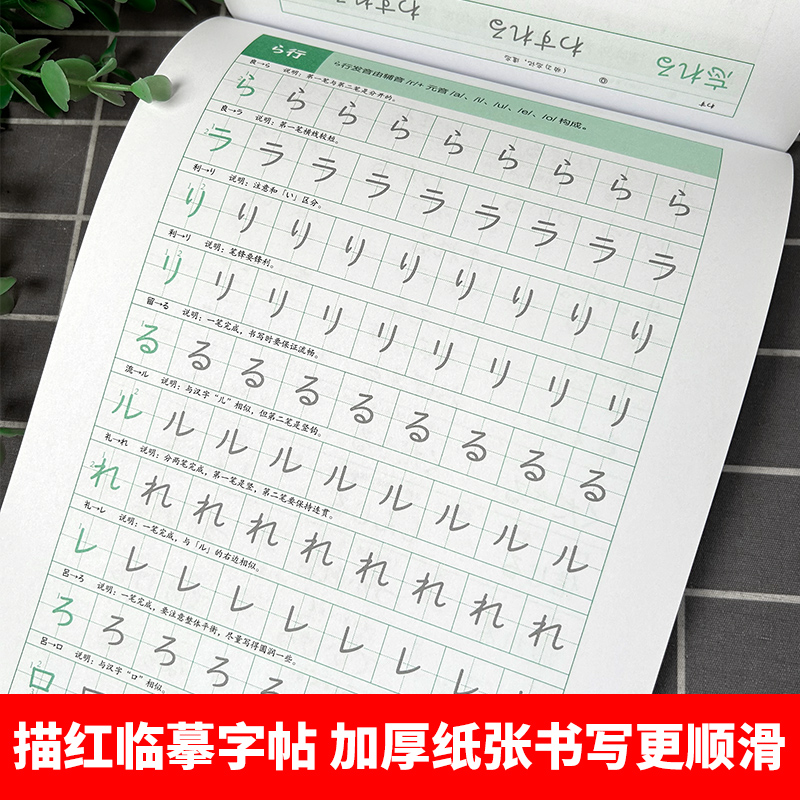 [全3册]基础通关册+乐学词汇册+连句成篇册 [正版]中公版 教你写一手标准日语 基础通关册 临摹字帖 日本公共日语字帖高清大图