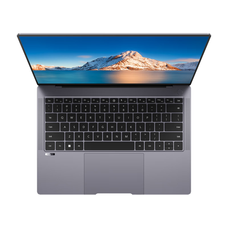 华为笔记本MateBook B7-420 14寸 i7-1260P 16GB 512GB 深空灰 轻薄笔记本 触控屏 标配