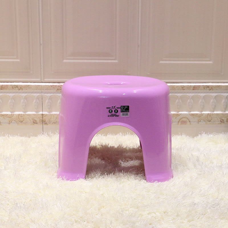 佳家达(JIAJIADA) 加厚儿童凳矮凳塑料凳子大小板凳方凳餐桌凳防滑凳换鞋凳成人脚凳图片