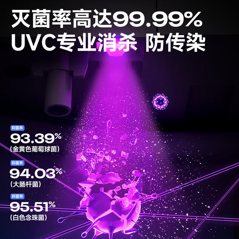 惠达（HUIDA）- ES50MAX智能马桶坐便器不限水压内置泡沫盾座圈加热脚踢离座冲水紫外线杀菌|小便喷泡|千次泡沫高清大图