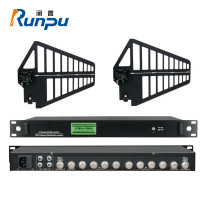 润普/Runpu无线麦克风天线信号放大器专业一拖二无线话筒天线延长信号增强器RP-XH500