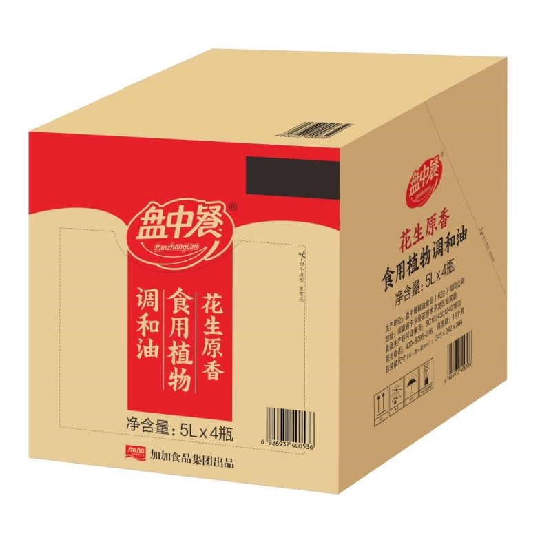 盘中餐 花生原香调和油 5L/桶高清大图