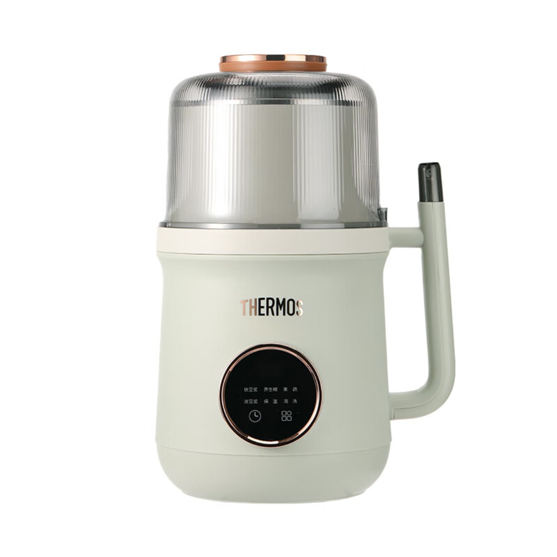 膳魔師(THERMOS) 迷你破壁豆浆机奶绿色600W EHA-2401D-MG高清大图