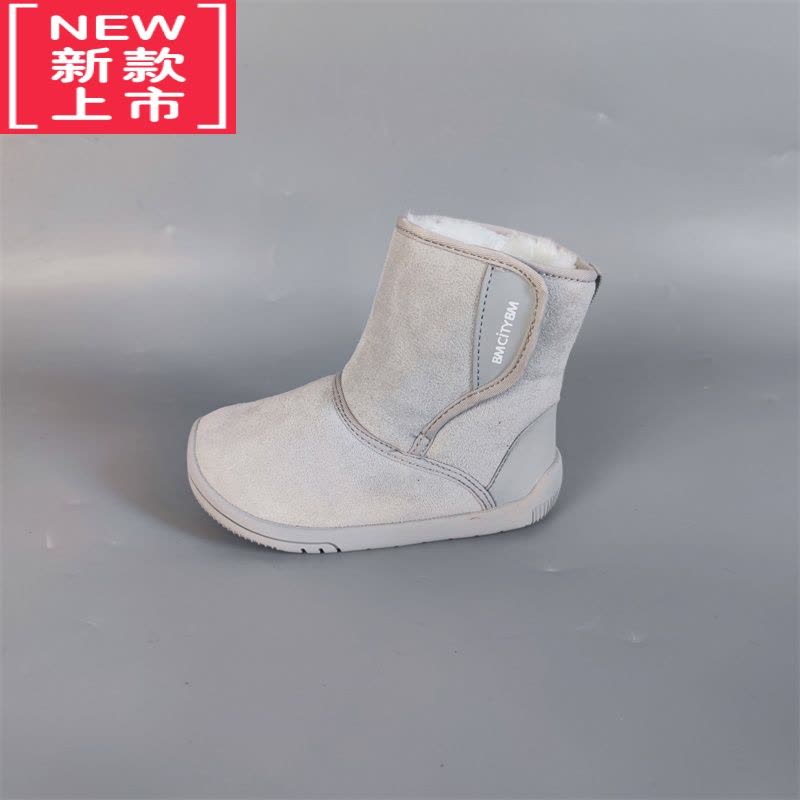 可莉允[紫艺店]童鞋男女童冬季加绒大棉鞋 儿童雪地靴防滑软底图片