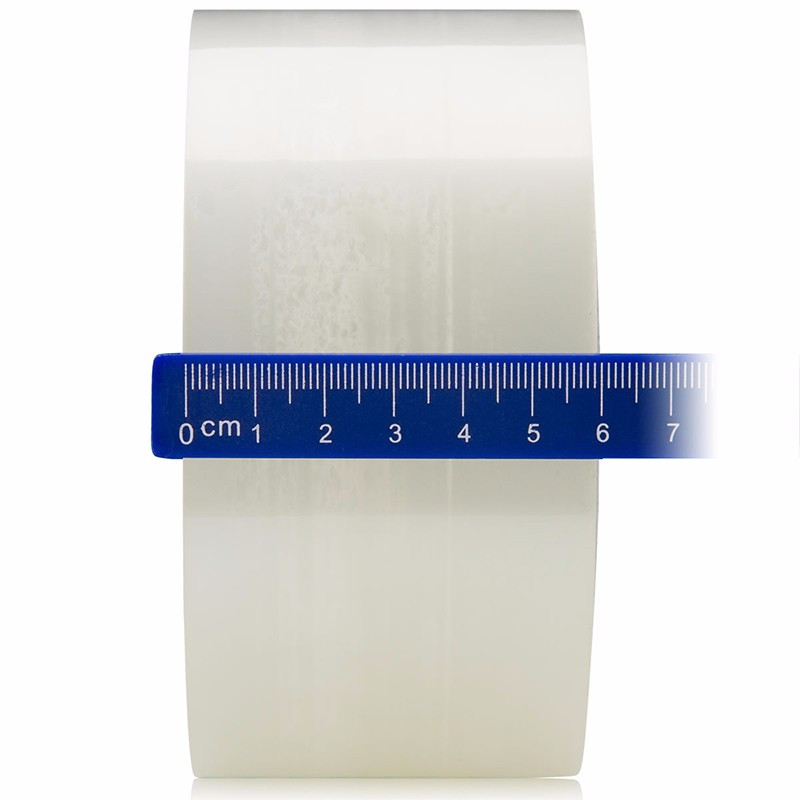 得力(deli)30334透明封箱胶带 6卷/筒 60mm*150y 宽胶带胶条 快递打包胶带 宽胶布胶纸