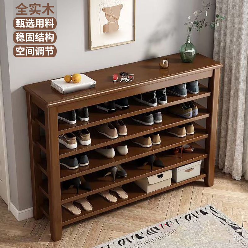 河洛伟业 实木鞋架高清大图