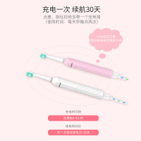 佳禾美电动牙刷成人充电式软毛超声波自动牙刷学生党男女情侣[共2支刷头] HM-T2
