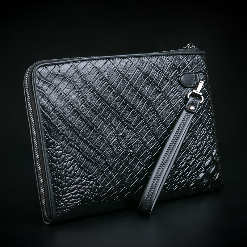 emporiolidenaman利登阿玛尼男士手包男包手拿包真皮青年牛皮软皮夹包